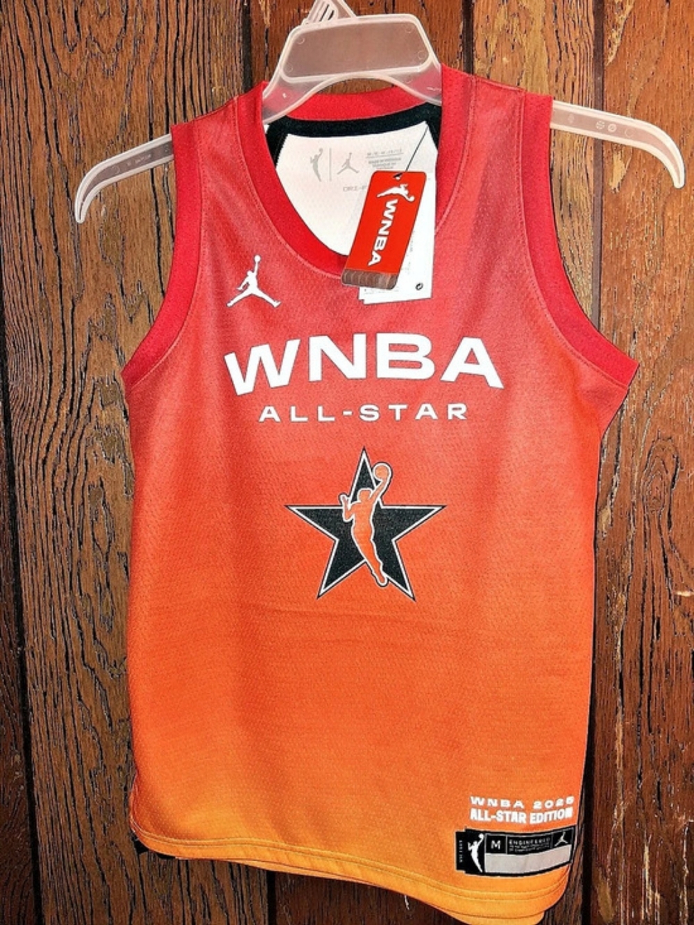 Jordan Kayla Thornton 2025 WNBA All-Star Edition Jersey Red & Orange Medium